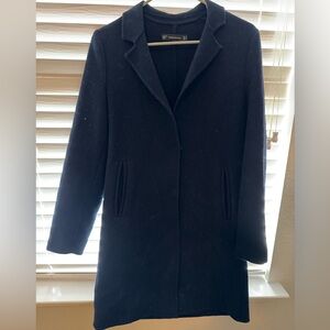 Zara Women's Navy Trench Coat